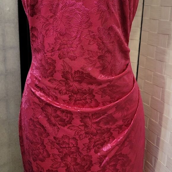 BRAND NEW CONNECTED APPAREL ROUND-NECK SLEEVELESS FLORAL LACE SHEATH DRE… - Picture 13 of 13